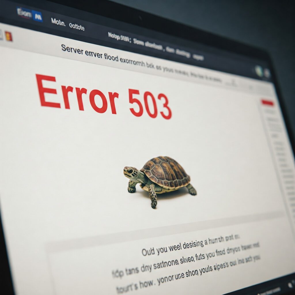 Αργή Ιστοσελίδα με WordPress; Error 503