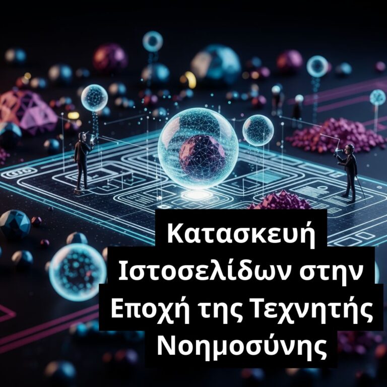Κατασκευή Ιστοσελίδων στην Εποχή της Τεχνητής Νοημοσύνης